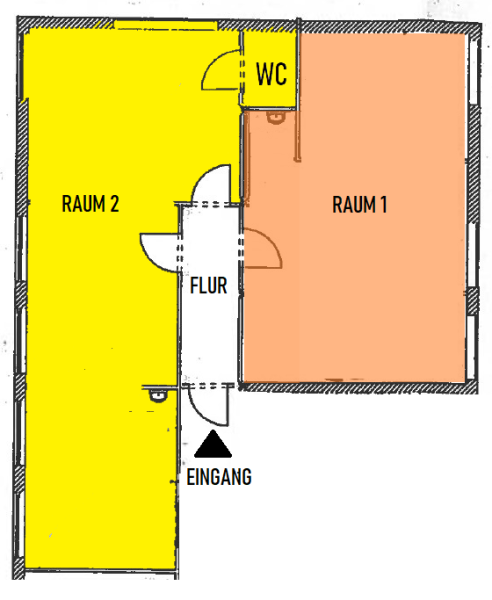 Bürofläche in der Sachsenhausener Straße 23A. 2, 3, 4, 5 oder 6 Büroräume auf 122 m² Bild 7