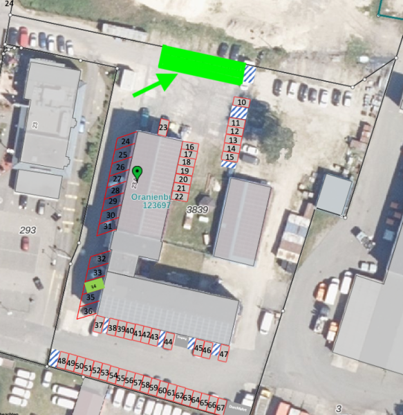 40 Fuß Container....Maße 2,44m x 12,19m ca. 30 qm Bild 3