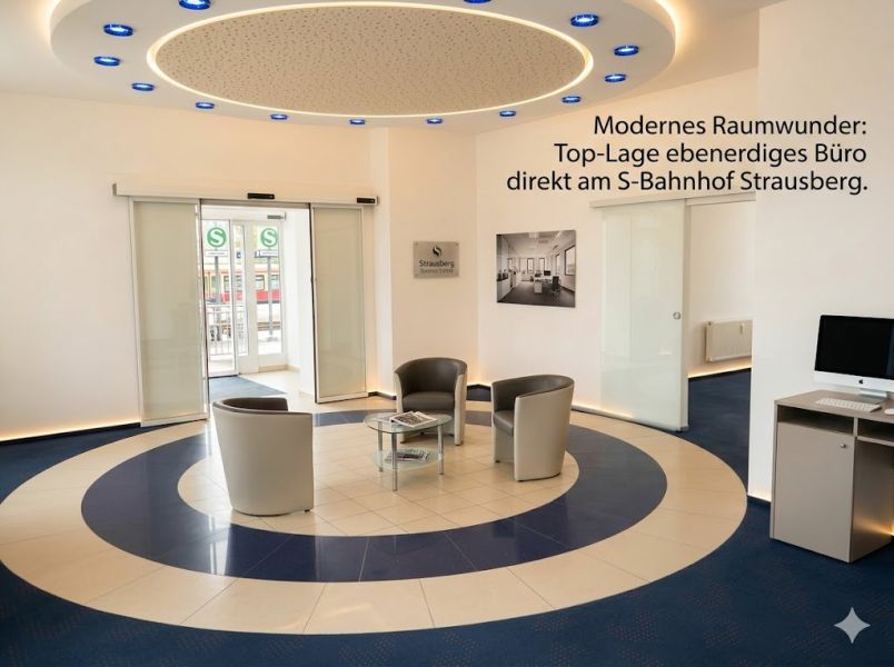 Top Lage ebenerdiges Büro direkt am S-Bahnhof Strausberg Bild 0