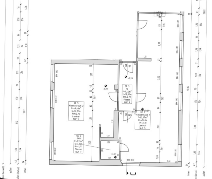 Bürofläche in der Sachsenhausener Straße 23A. 2, 3, 4, 5 oder 6 Büroräume auf 122 m² Bild 7