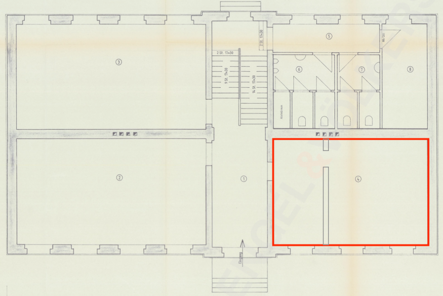 38,44 qm Bürofläche im Erdgeschoss Bild 3
