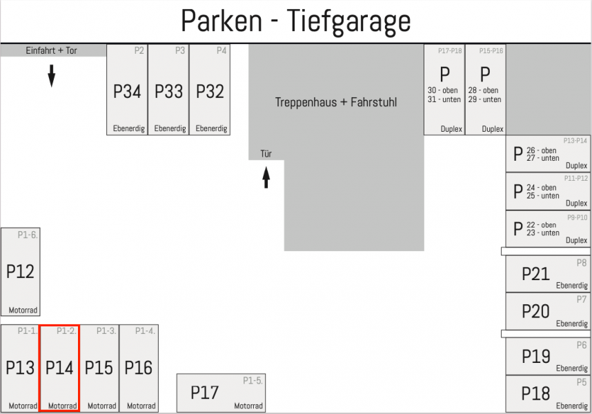 Motorrad Stellplatz in sicherer Tiefgarage nahe S-Bhf Lichtenberg Bild 3