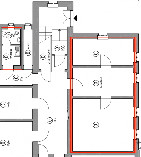 62,65 qm Gewerbeeinheit mit 3 Räumen Bild 8